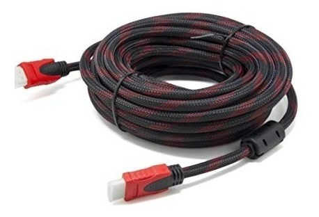 Imagen 3 de 4 de Cable Hdmi 10 Metros Fullhd 1080p Ps3 Xbox 360 Laptop Pc Led