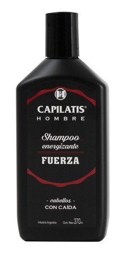 Shampoo Para Hombre Capilatis Energizante Fuerza X 370 Ml