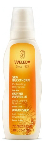 Leche Corporal Nutritiva De Espino Amarillo Weleda Celiaco 