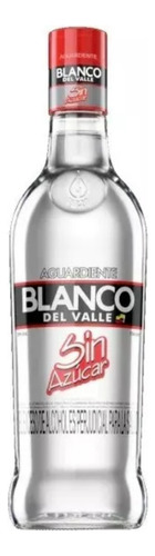 Aguardiente Blanco Del Valle 750 Ml