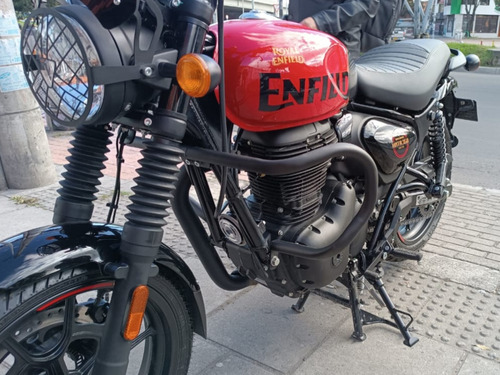 Defensa Motor Tipo Aletas Hntr 350 Royal Enfield