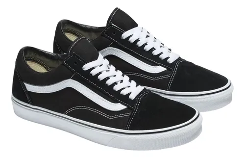 Tenis vans old skool preto dafiti top