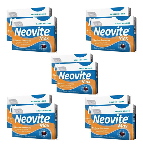 Kit Neovita Max Com 5 Promopaks De 60 Cápsulas Cada Cada