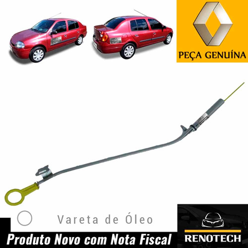 Vareta Oleo Com Tubo Clio Ii 1.6 8v K4m 00 A 02 8200678386