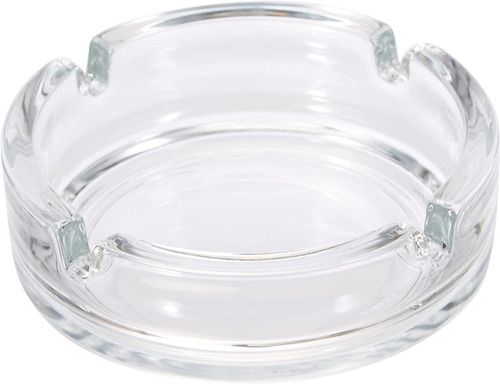 Imagen 2 de 3 de Pack De 3 Ceniceros De Cristal De Lujo Redondos