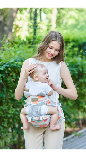 Mochila Porta Bebes Ergonómica Asiento Multifuncional 0-36m