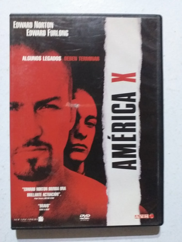 Dvd América X. Edward Norton. Neonazi.