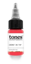 Comprar Tinta Tones Dermopigmentación Microblading Usa 15 Ml Cherry