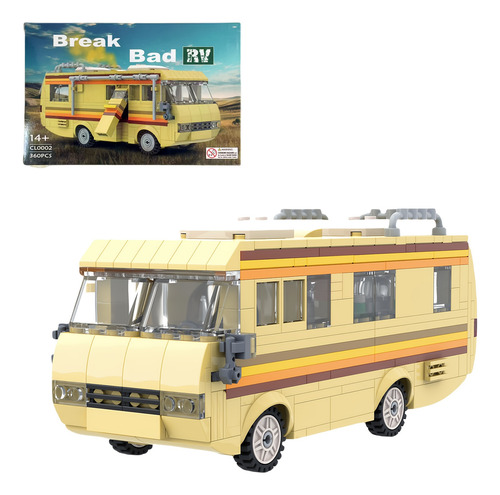 Nuevo Set De Construcción De Coches Movie Break Bad Bus Rv P