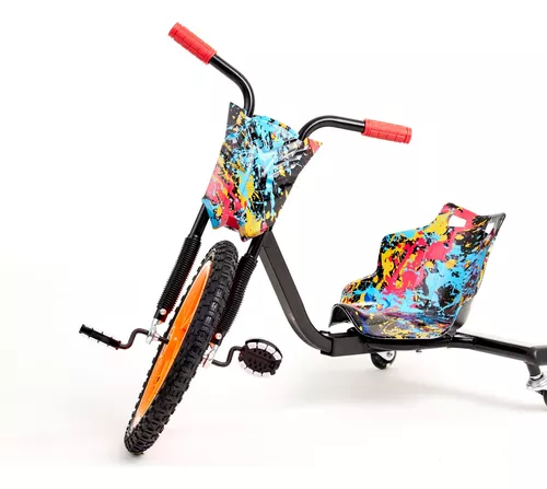 Carrinho Drift Trike, Triciclo Infantil Com Freio