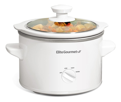 Elite Gourmet Mst250xw Olla Electrica Ceramica Cocción Lenta