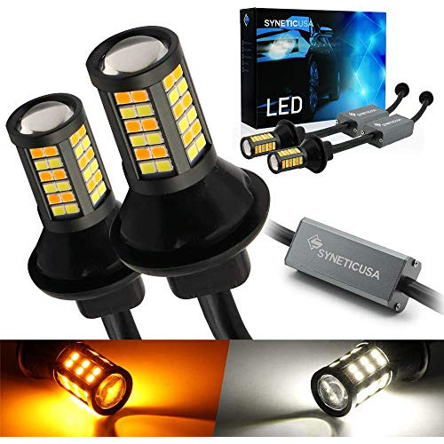 7443 Sin Error Canbus Dual Color Switchback Led Luz De ...