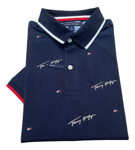 Tipo Polo Tommy Hilfiger Hombre Slft,