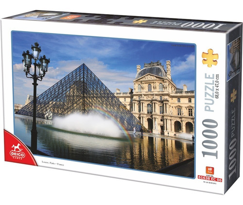 Rompecabezas 1000 Pzas Museo Louvre, Paris Dtoys