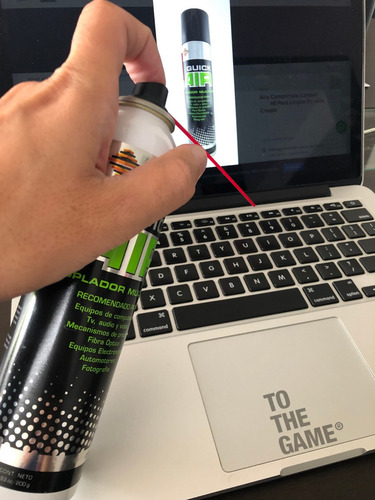 Imagen 3 de 6 de Aire Comprimido Aerosol Para Limpiar Pc 200g - Villa Crespo