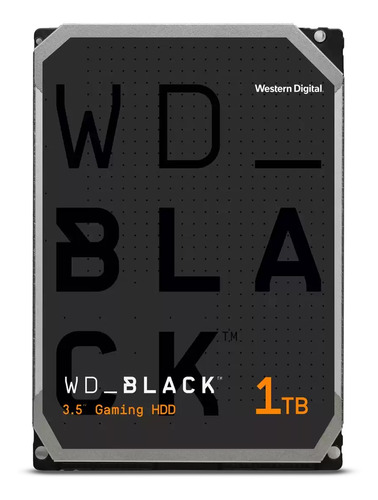 Imagen 1 de 2 de Disco duro interno Western Digital WD Black WD1003FZEX Gaming 1TB negro
