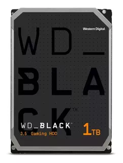 Disco duro interno Western Digital WD Black WD1003FZEX Gaming 1TB negro