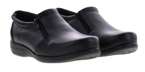 Imagen 3 de 4 de Zapatos Dama Mujer Erez Negros Casuales Confort Cómodos