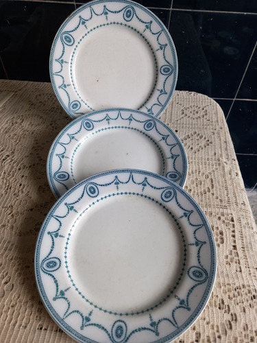 Antiguos Platos Lunch Porcelana Inglesa Johnson Bros (cjnro)