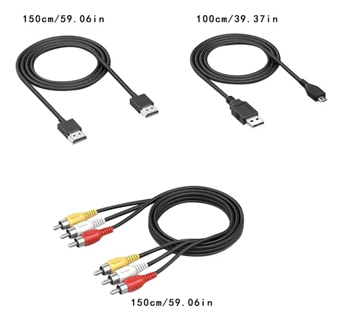 Adaptador Para Convertidor De Tv Audio Y Vídeo Adaptador De