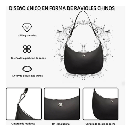 Lululemon Bolso Mujer Crossbody Ajustable Moda Mini Hombro