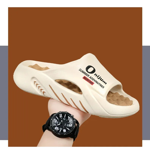 Sandalias De Playa Con Suela De Eva Para Hombre, Zapatillas