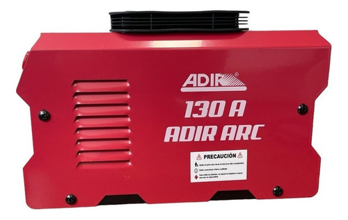 Soldadora Inversora Bi-voltaje 130a Con Accesorios Adir 6740 Color Rojo