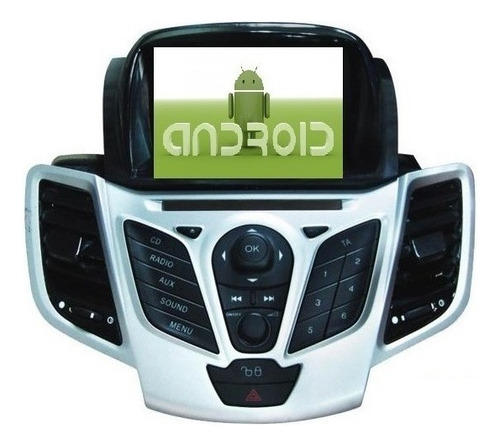 Android Dvd Gps Ford Fiesta 2011-2017 Wifi Bluetooth Usb Hd