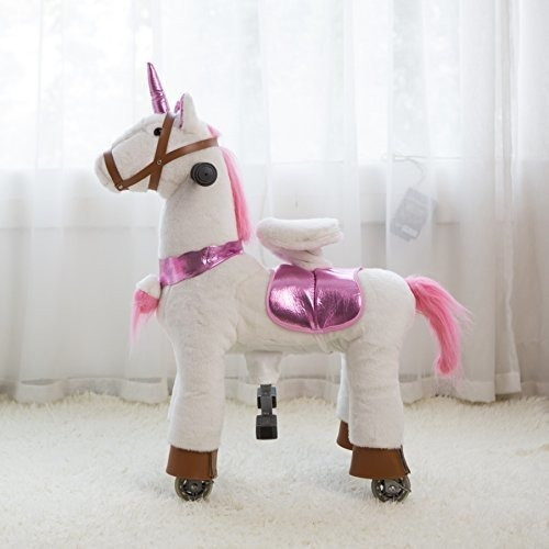 Pony Funny Giddy Up Paseo En Ciclo Juguete Unicorn Sin Bater