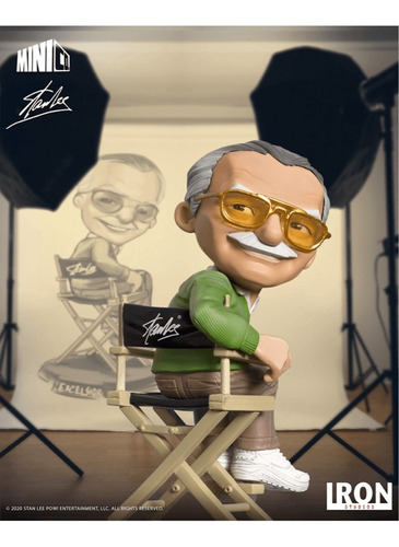 Estátua Stan Lee - Marvel - Minico - Iron Studios