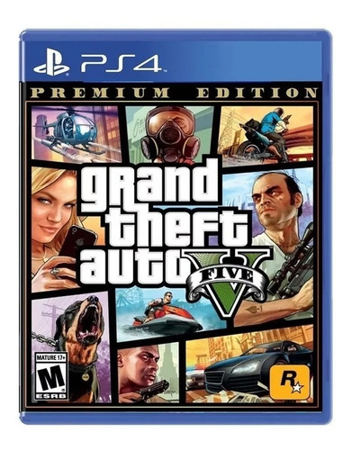 Grand Theft Auto V Premium Edition Gta Ps4 Nuevo + Mapa