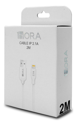 Cable Para iPhone 2mtros Carga Y Transferencia De Datos 2.1a