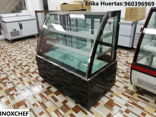 Vitrina Exhibidora Cuadrada Para Tortas Mizar Inoxchef