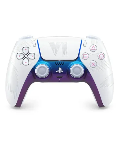Controle Sem Fio Dualsense Branco Edicao Limitada Do Grand Theft Auto Vi