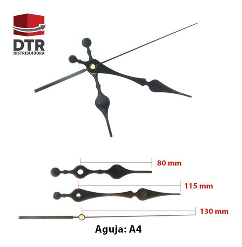 Maquina Reloj Armar Motores Para Reloj De Pared Mr12-100