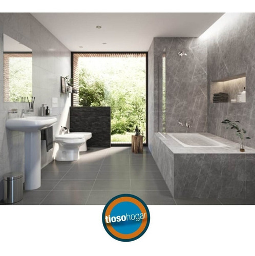 Imagen 5 de 10 de Juego Sanitarios Roca Monaco Tapa Bidet Inodoro Minimalista