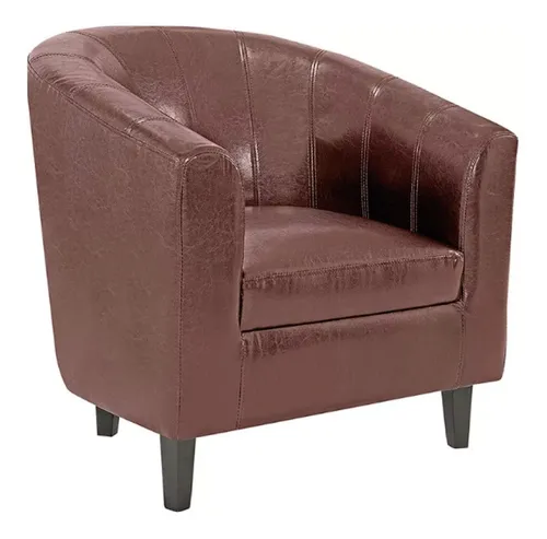 comprar Butaca Sillon Sofa Poltrona Living Comedor Marron Bahia
