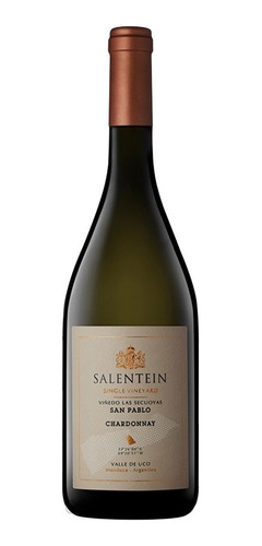 Vino Salentein Single Vineyard Chardonnay De Salentein