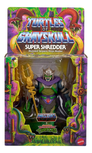 Action Figure He-man Masters Universe Turles Destruidor Gray