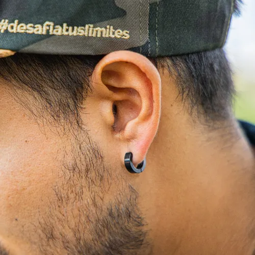 Piercing oreja hombre argolla hotsell