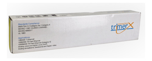 Patch Panel 48 Puertos Cat6 Trimerx