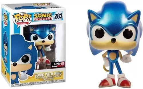 Funko Pop Sonic The Hedgehog C/ El Anillo Only Game Stop 283