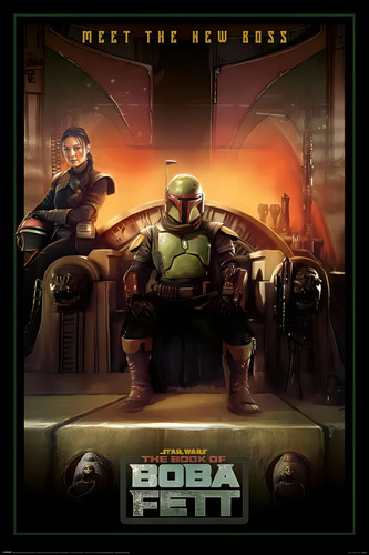 Poster Boba Fett Star Wars Autoadhesivo 100x70cm#1564