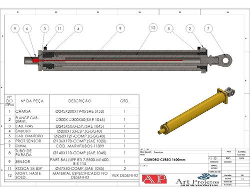 Cilindru hidraulic mm filet M20 cu racord hidraulic fi18 DISRA70 - familyzone.ro