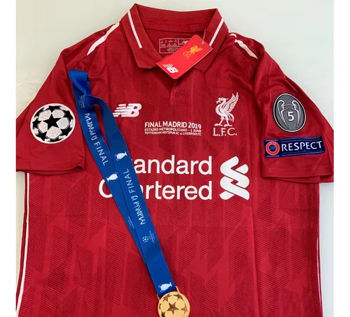 Camiseta liverpool online champions 2019