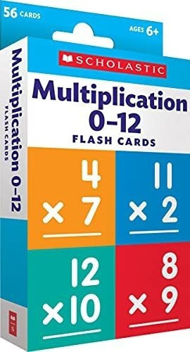 Flash Cards Multiplication 0 - 12 - Scholastic..., de Scholastic Teacher Resources. Editorial Scholastic Teaching Resources (Teaching Strategies) en inglés