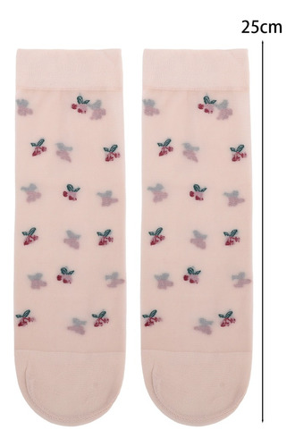 10 Pares De Calcetines Cortos Delgados Para Mujer, Medias De