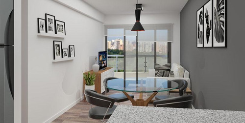 Imagen 1 de 10 de Venta Depto. 1 Dormitorio En Construcción, Av Pellegrini 2600 - Gazze