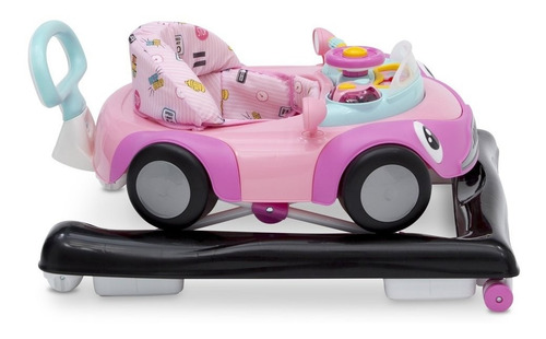 Andador Y Caminador Auto Niña Delta Children Color Rosa