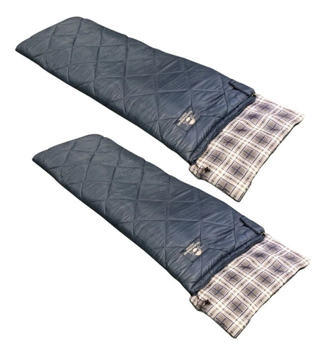 Kit 2 Unidades Saco De Dormir Hampton -15°c A 5°c Guepardo